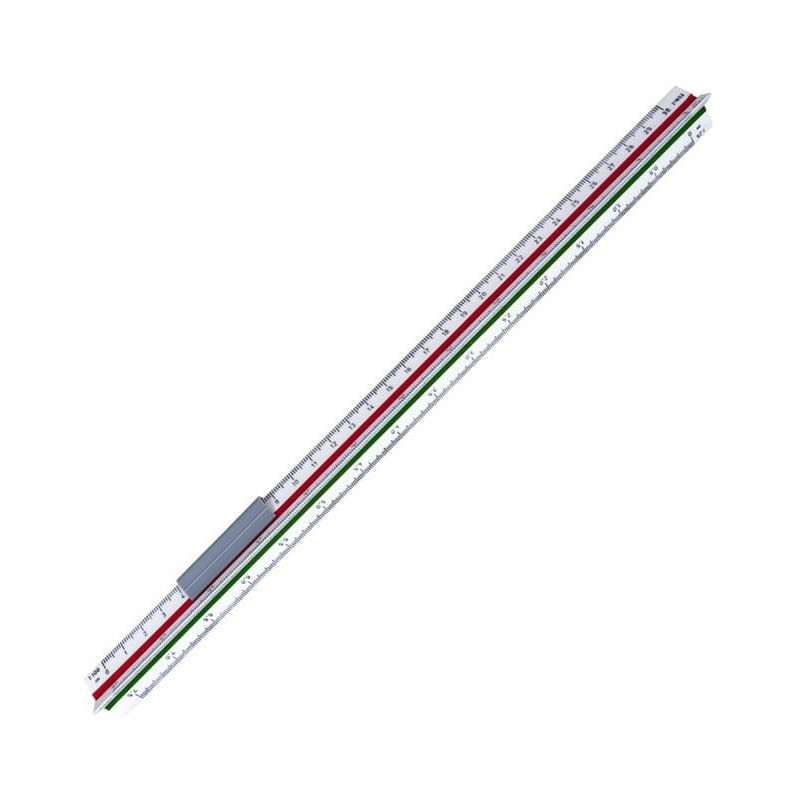 Linijka skalówka trójboczna budowlana 602 KOH-I-NOOR 715004