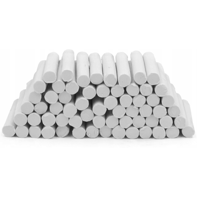 Plastelina w laseczkach MONA 1 kg biała 4179 St.Majewski