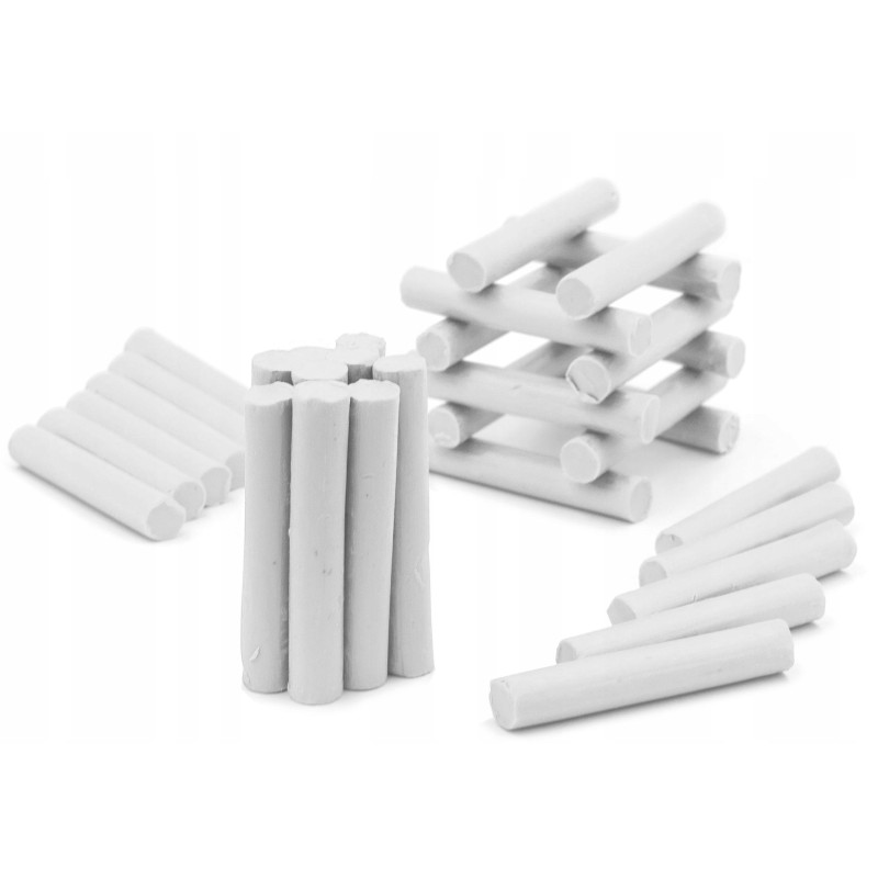 Plastelina w laseczkach MONA 1 kg biała 4179 St.Majewski