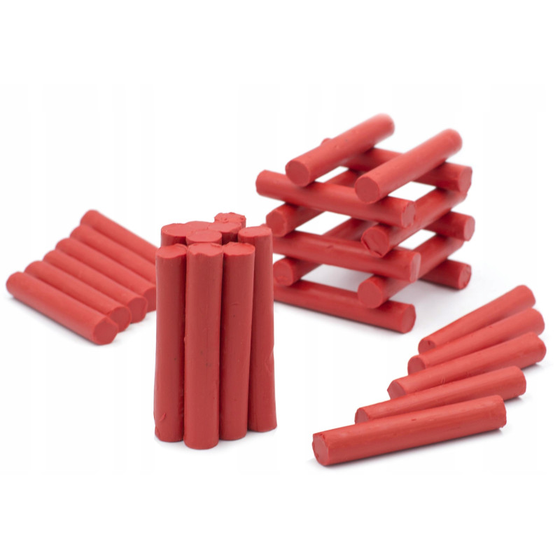 Plastelina w las. luzem MONA 1 kg - czerwona 4230 ST.MAJEWSKI