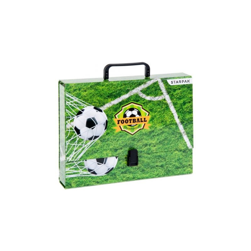Teczka z rączką A4/50mm FOOTBALL 447893 STARPAK
