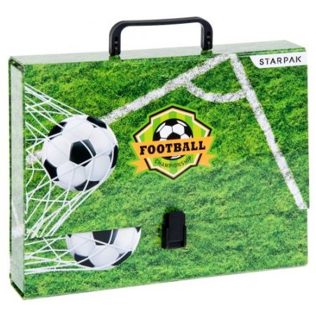 Teczka z rączką A4/50mm FOOTBALL 447893 STARPAK