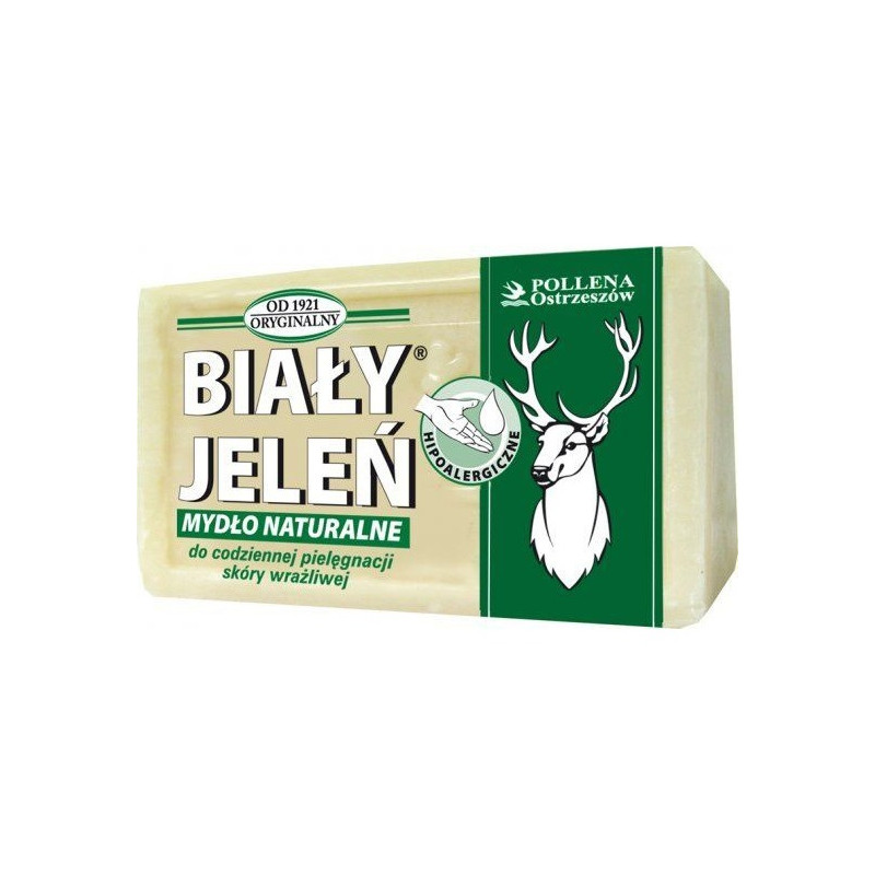 Mydło w kostce BIAŁY JELEŃ 150g naturalne w folii