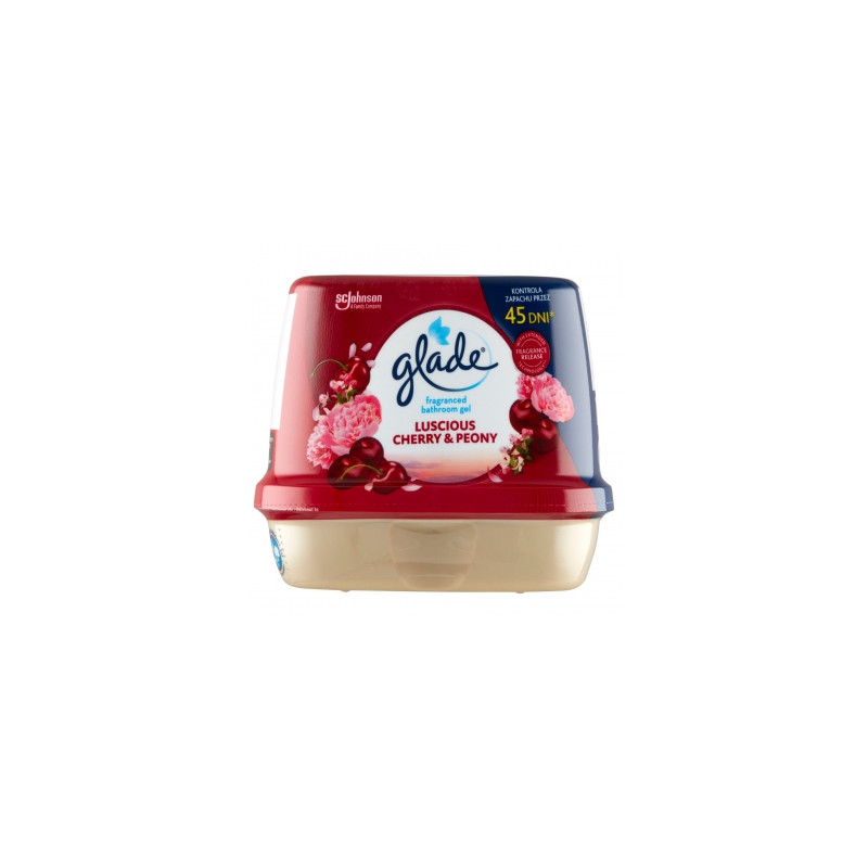 Odświeżacz GLADE żel 180g Wiśnia & Piwonia, Cherry & Peony