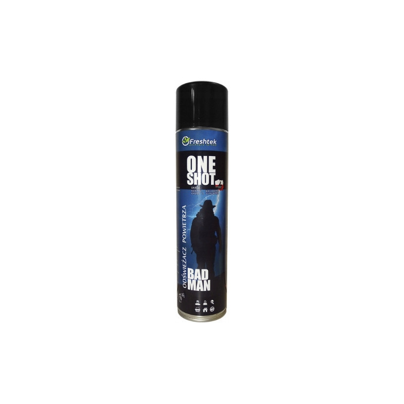 Odświeżacz powietrza/Nautralizator zapachów ONE SHOT 600ml BAD MAN