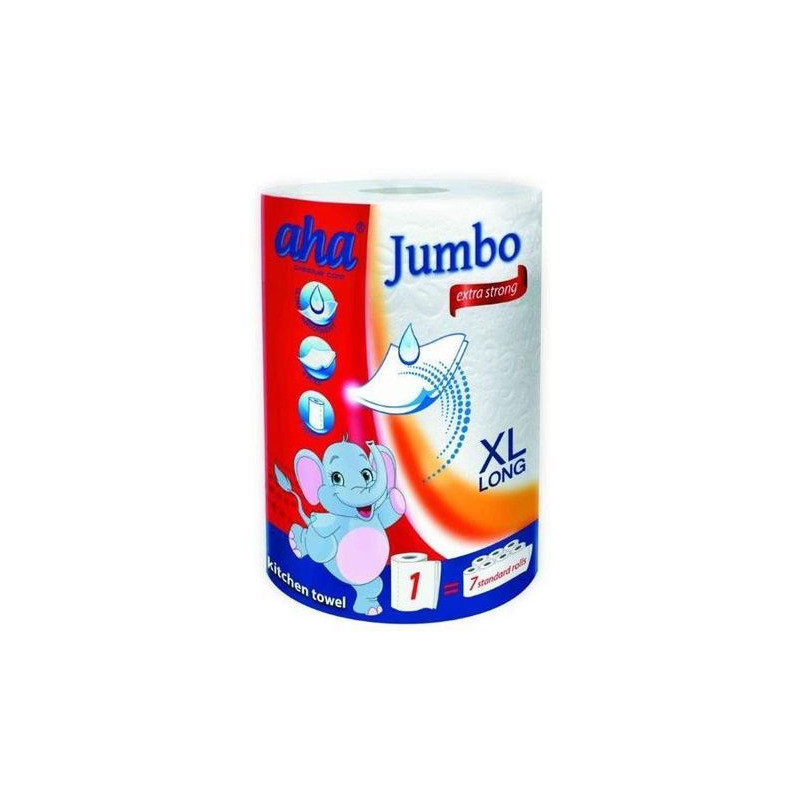 Ręcznik AHA JUMBO 2w XL Long 100% celuloza 150 listków 28,50m