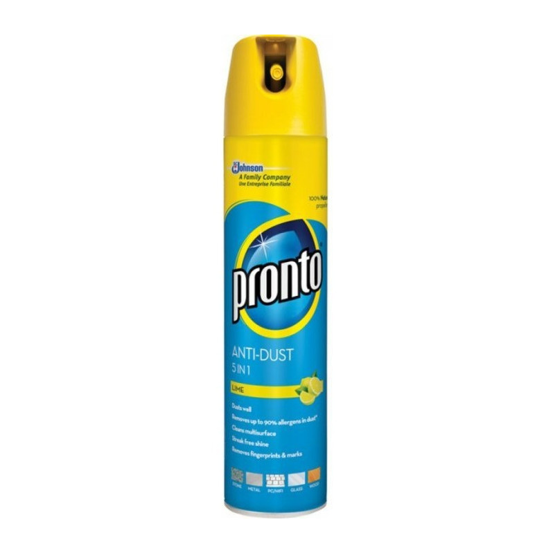 Spray przeciw kurzowi PRONTO 300ml lime połysk