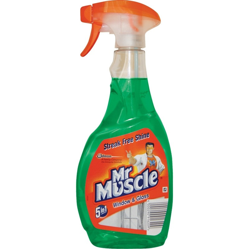 Płyn do szyb MR.MUSCLE 500ml z rozpylaczem zielony