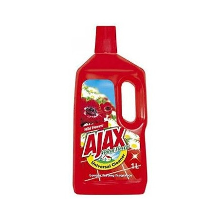 Płyn do mycia podłóg AJAX Floral Fiesta 1l Wild flowers (czerwony)*72984