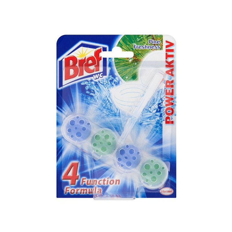 Zawieszka WC BREF POWER AKTIV 50g kulki Sosnowy Las *625166