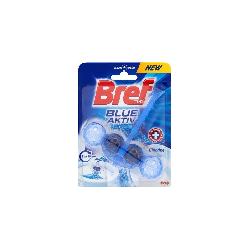 Zawieszka WC BREF BLUE ACTIV 50g Chlorine barwione kulki 889179