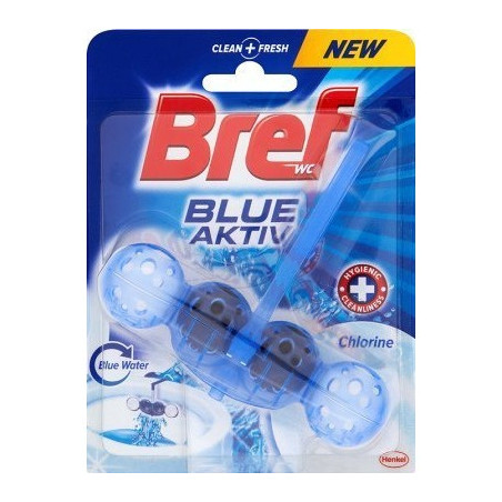 Zawieszka WC BREF BLUE ACTIV 50g Chlorine barwione kulki 889179