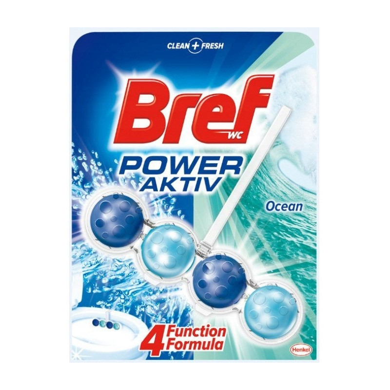 Zawieszka WC BREF POWER AKTIV 50g kulki Ocean 625227