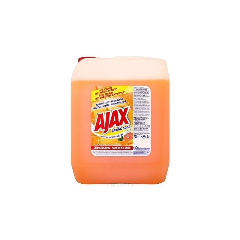 Płyn do czyszczenia uniwersalny AJAX 5l Boost Soda PL0375 *90245