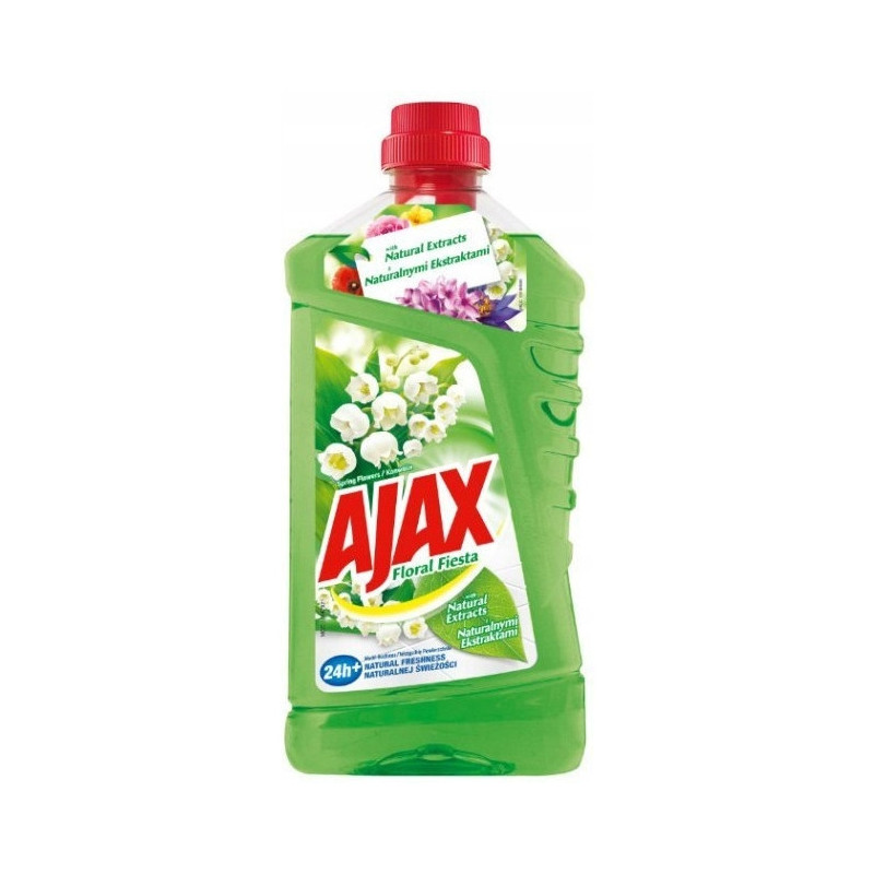 Płyn do mycia podłóg AJAX Floral Fiesta 1l Flowers of Spring (zielony)
