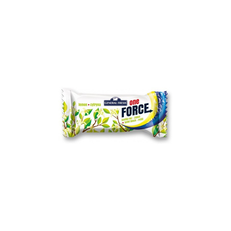 Kostka zapas do WC FORCE ONE 40g cytryna 16368