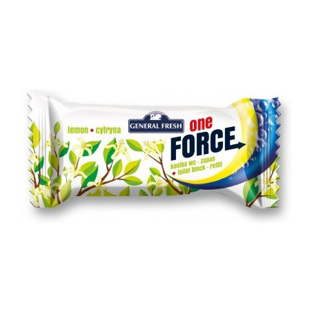 Kostka zapas do WC FORCE ONE 40g cytryna 16368