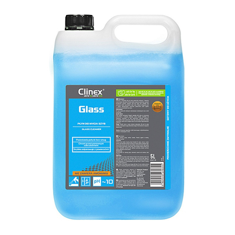 Płyn do mycia szyb Glass 5L CL77111 CLINEX