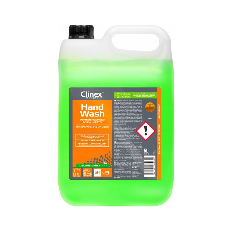 Płyn do ręcznego mycia naczyń HandWash 5L CL77051 CLINEX