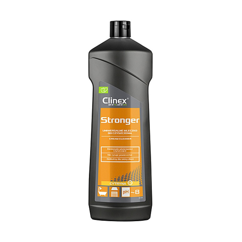 Mleczko do czyszczenia powierzchni i urządzeń sanitarnych Stronger 750ml CL77686 CLINEX