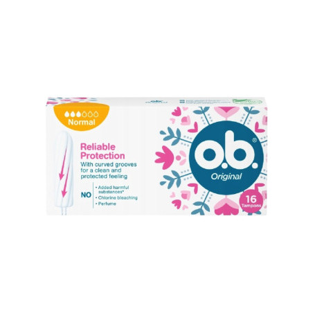 Tampony O.B. (16 sztuk) ORYGINAL Normal