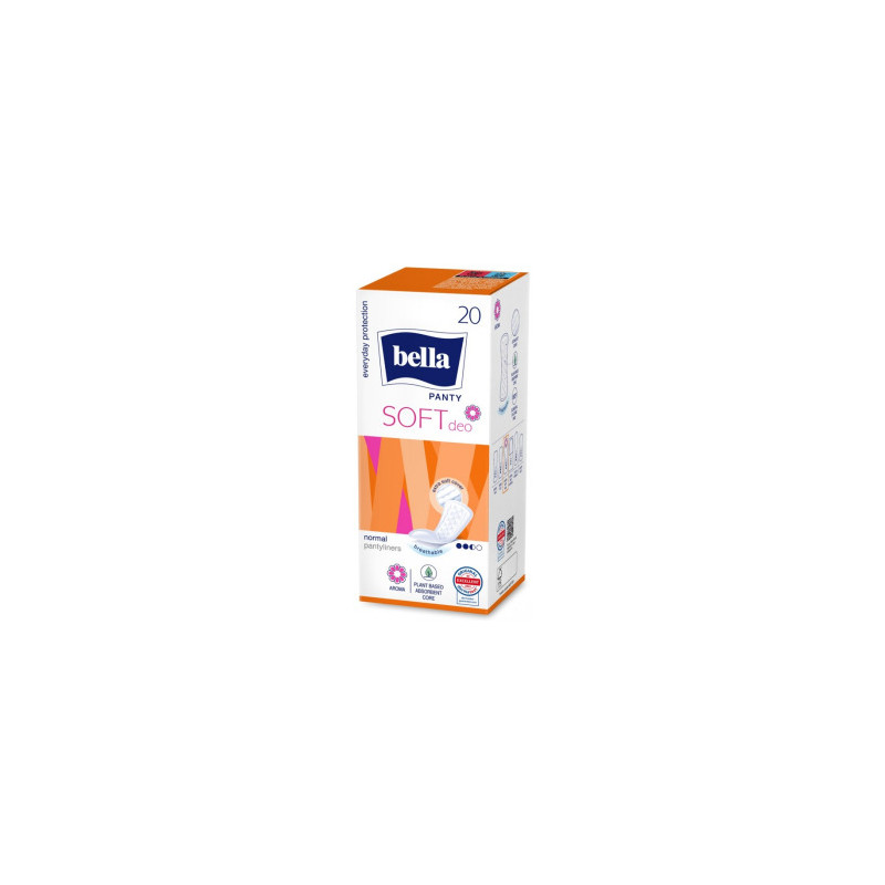 Wkładki BELLA PANTY (20 sztuk) Soft Deo