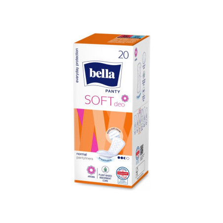 Wkładki BELLA PANTY (20 sztuk) Soft Deo