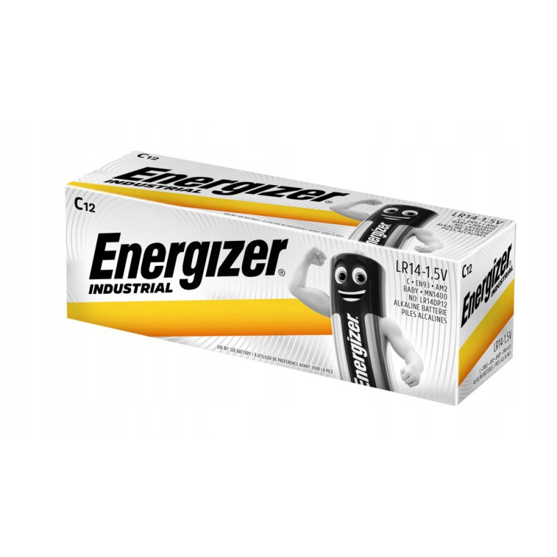 Bateria ENERGIZER Industrial C/LR14 alkaliczna pudełko (12szt)