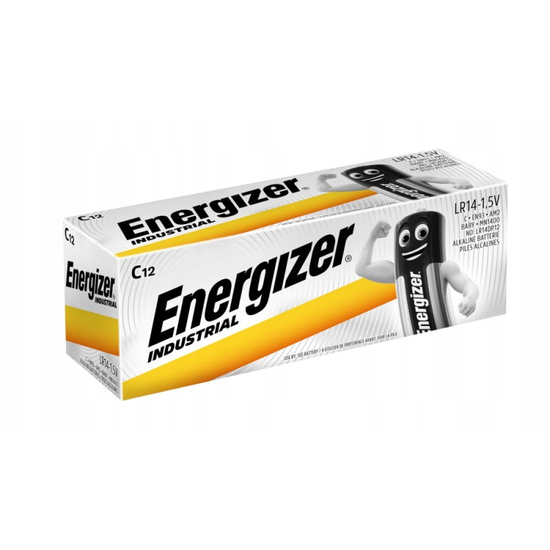 Bateria ENERGIZER Industrial C/LR14 alkaliczna pudełko (12szt)