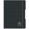Kołozeszyt A5 80k kratka ECO PP OCEAN czarny 400198753 HERLITZ