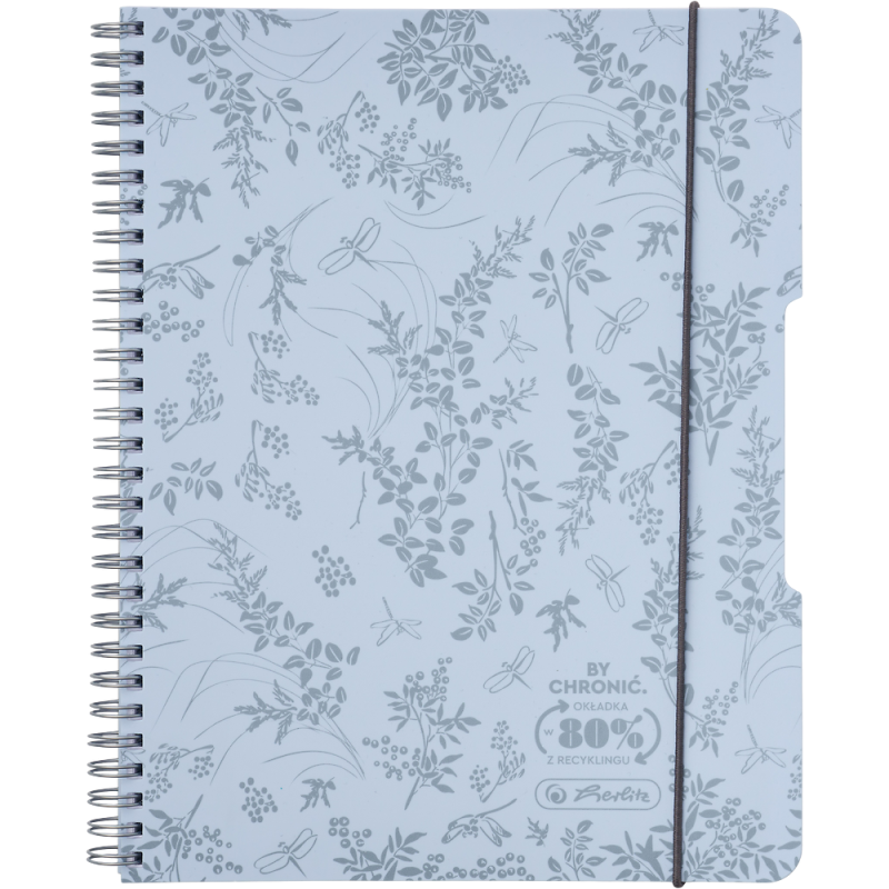 Kołozeszyt A5 80k kratka ECO PP COLORS mix kolorów 400198744 HERLITZ