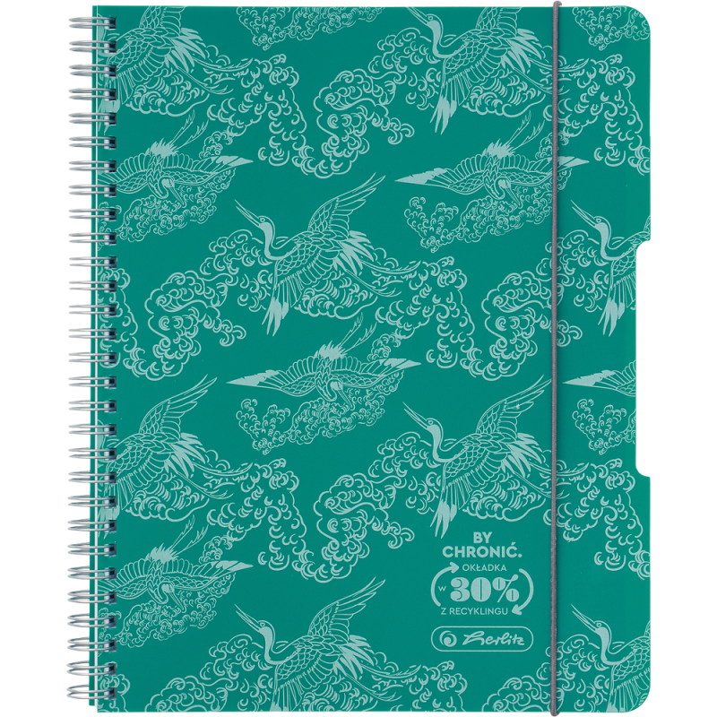 Kołozeszyt A5 80k kratka ECO PP COLORS mix kolorów 400198744 HERLITZ
