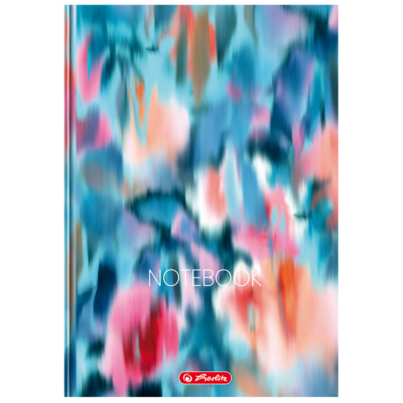 Brulion A4 96k kratka z marginesem mix okładek 400206371 HERLITZ