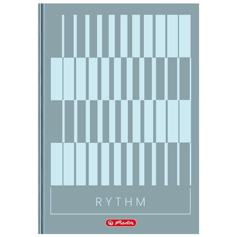 Brulion A4 96k kratka z marginesem mix okładek 400206371 HERLITZ