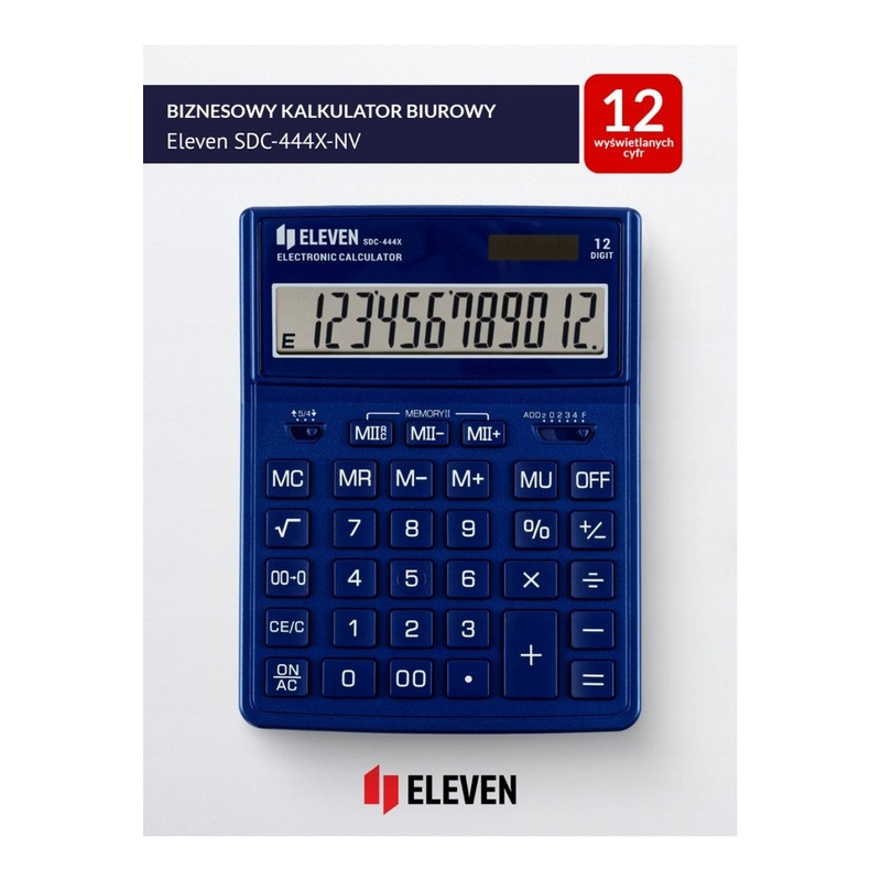 Kalkulator biurowy SDC444XRNVE ELEVEN