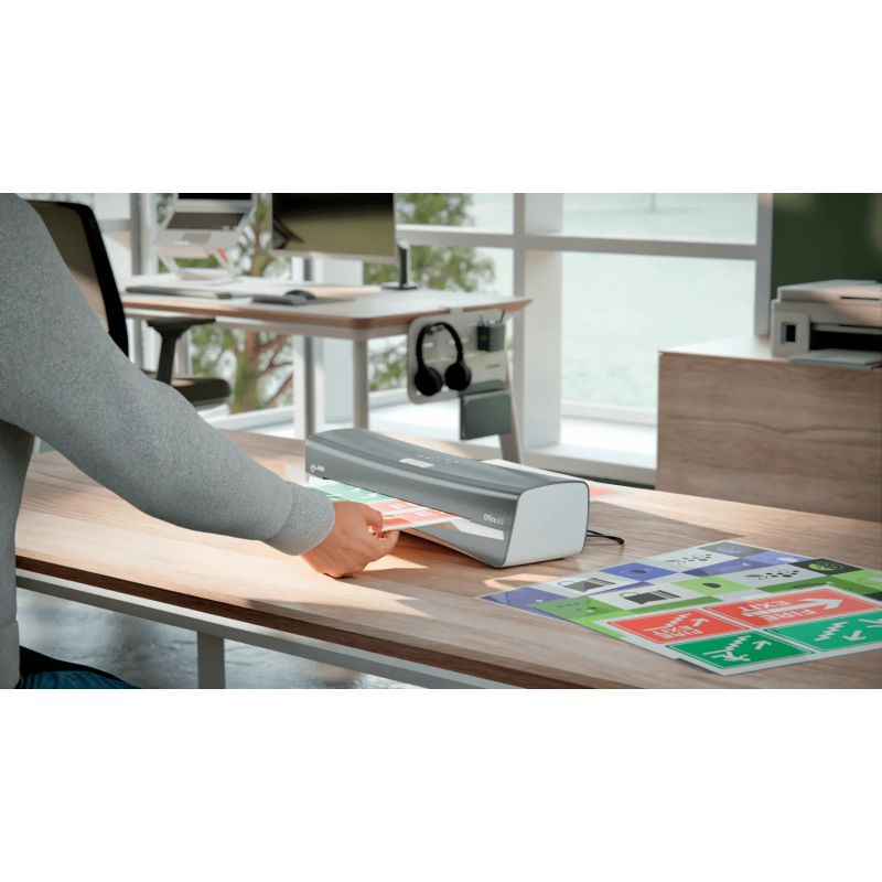 Laminator iLam OFFICE A3 230V srebrny 72530084 LEITZ
