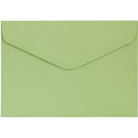 Koperta C6 gładki jasnozielony satynowany 130g. (10szt.) 280233 Galeria Papieru