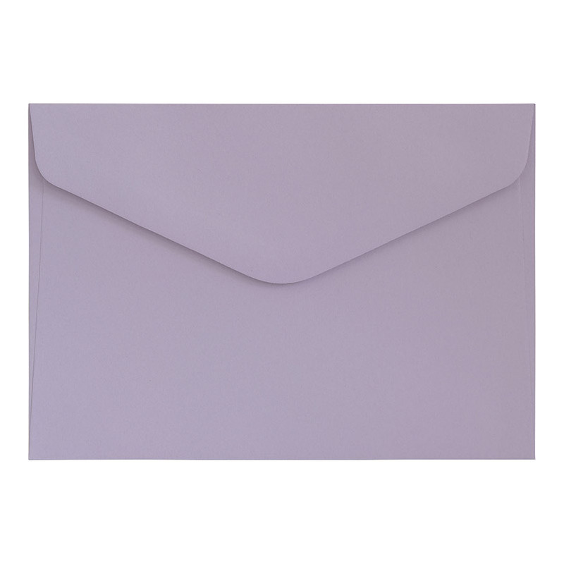 Koperta C6 gładki lawendowy satynowany 130g. (10szt.) 280234 Galeria Papieru