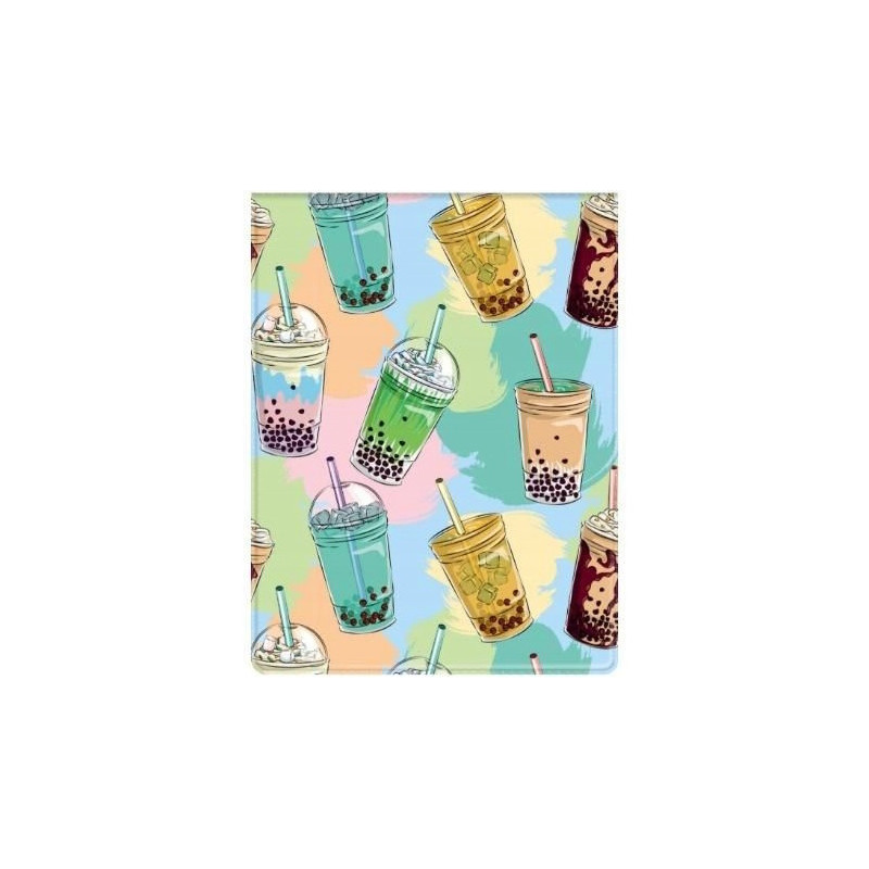 Okładka na dokumenty ucznia pion z nadrukiem BUBBLE TEA OD-21-37 BIURFOL