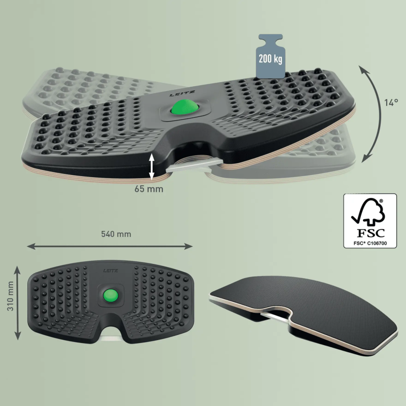Deska Ergo Active do balansowania 65870089 LEITZ