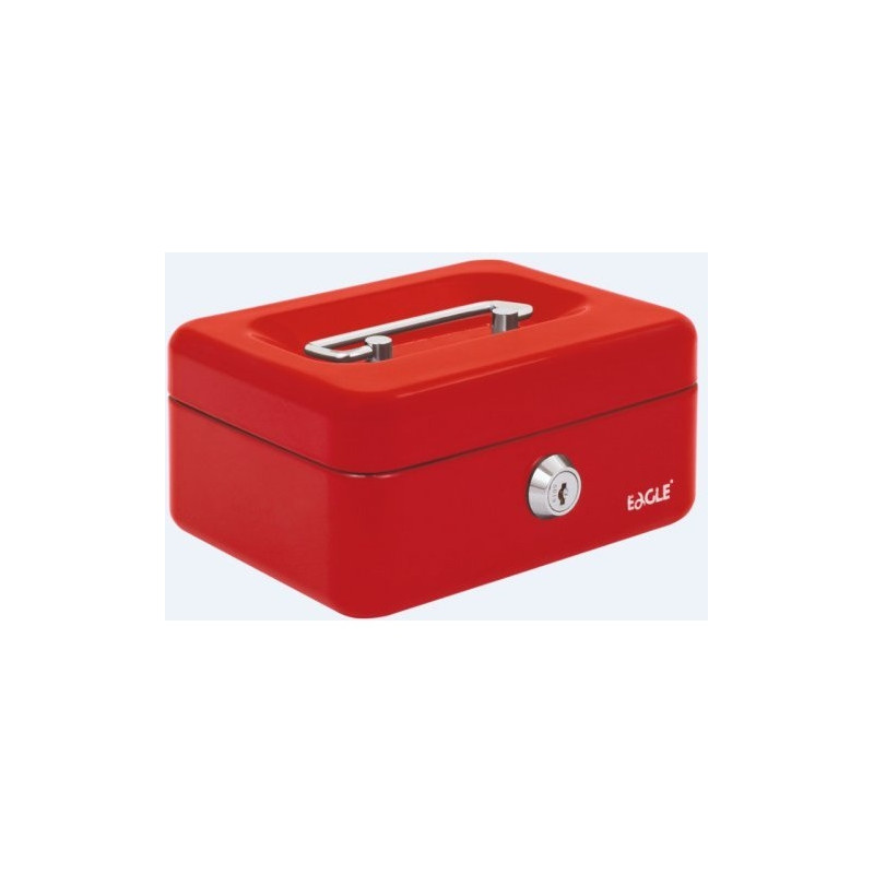 Kasetka na pieniądze EAGLE 8878 XS czerwona 70x120x153