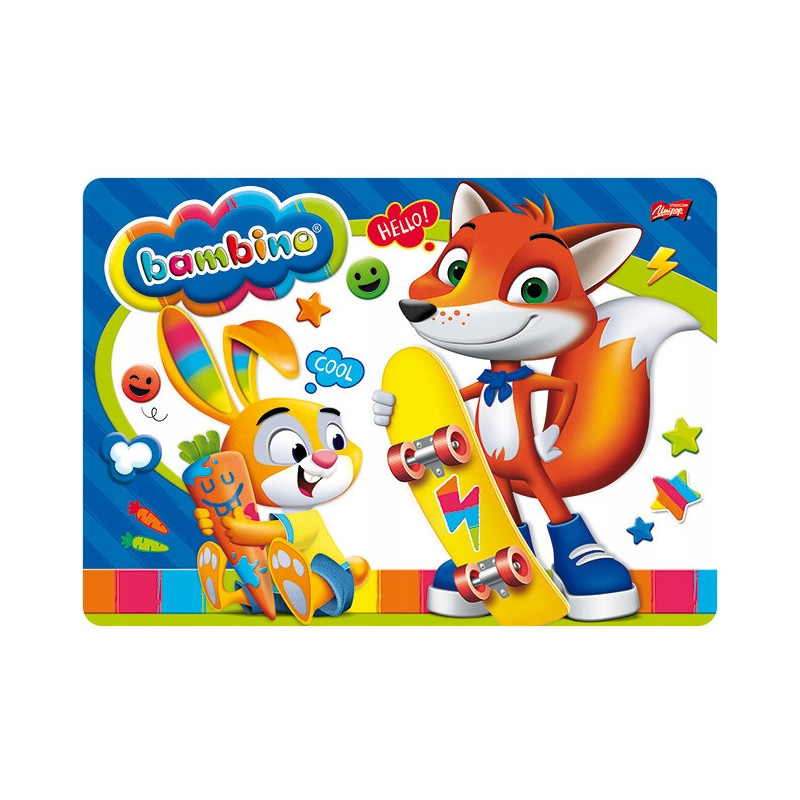 Podkładka laminowana na biurko A3 do prac plastycznych BAMBINO St.Majewski