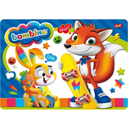 Podkładka laminowana na biurko A3 do prac plastycznych BAMBINO St.Majewski