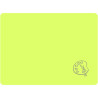 Podkładka na biurko do prac plastycznych 28x38cm A4 neonowy żółty PS-NEON-A4-02 BIURFOL