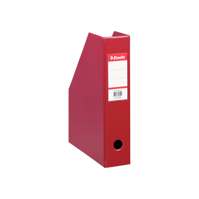 Pojemnik składany A4 70mm Bordowy ESSELTE PVC 56050