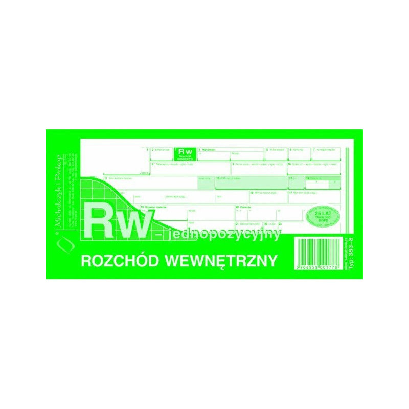383-8 RW jednopozycyjne 1/3 A4 Michalczyk i Prokop
