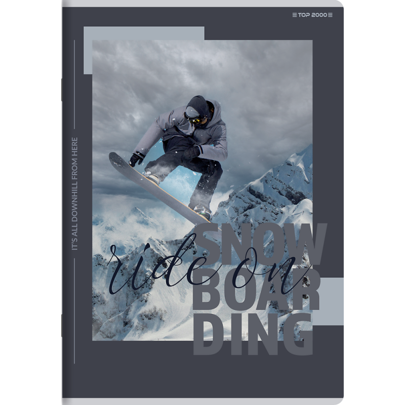 Zeszyt B5 80k kratka margines POSTER 400183843 TOP 2000