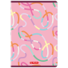 Zeszyt A4 32k linia podwójna kolorowa mix 400206361 HERLITZ