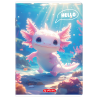 Zeszyt A4 32k linia podwójna kolorowa mix 400206361 HERLITZ