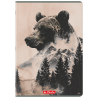 Zeszyt A4 96k kratka z marginesem WILD 400206434 HERLITZ